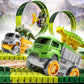"Dinosaur Track Adventure – Electric Toy Car Set for Kids"
