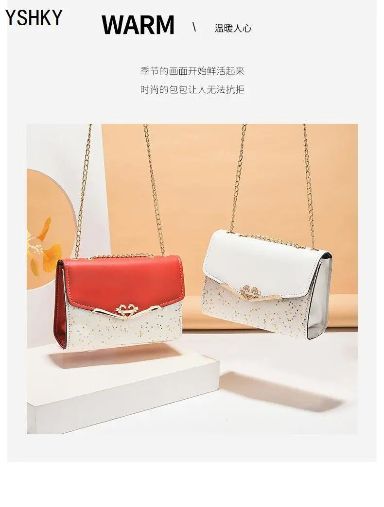 Women’s Luxury Shoulder Handbag 2023 | Korean Fashion Crossbody Chain Shopper Bag for Women