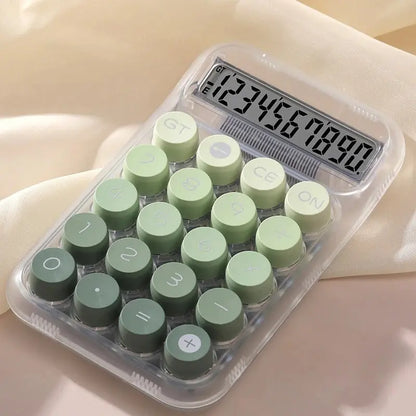 Transparent Gradient Large Button Calculator My Store