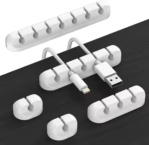 Adhesive Cable Holder Clips