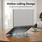 Aluminum Alloy Adjustable Laptop Stand – Foldable, Portable & Cooling Holder
