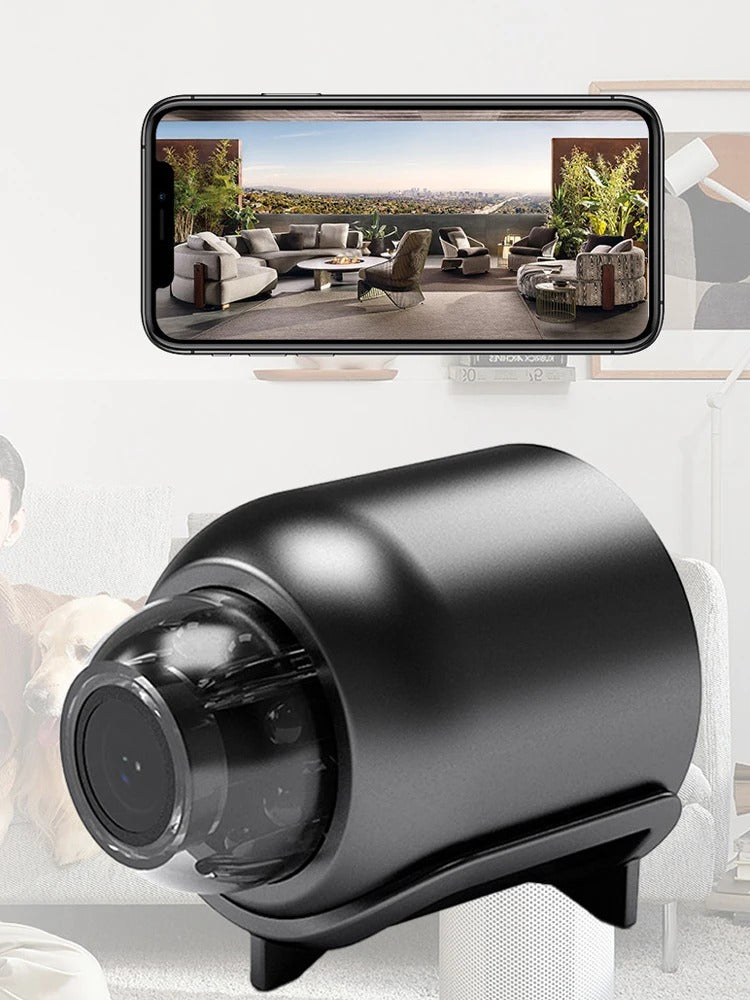 1080P HD Mini WiFi Camera Indoor Safety Security Surveillance Baby Monitor Night Vision Camcorder IP Cam Audio Video Recorder