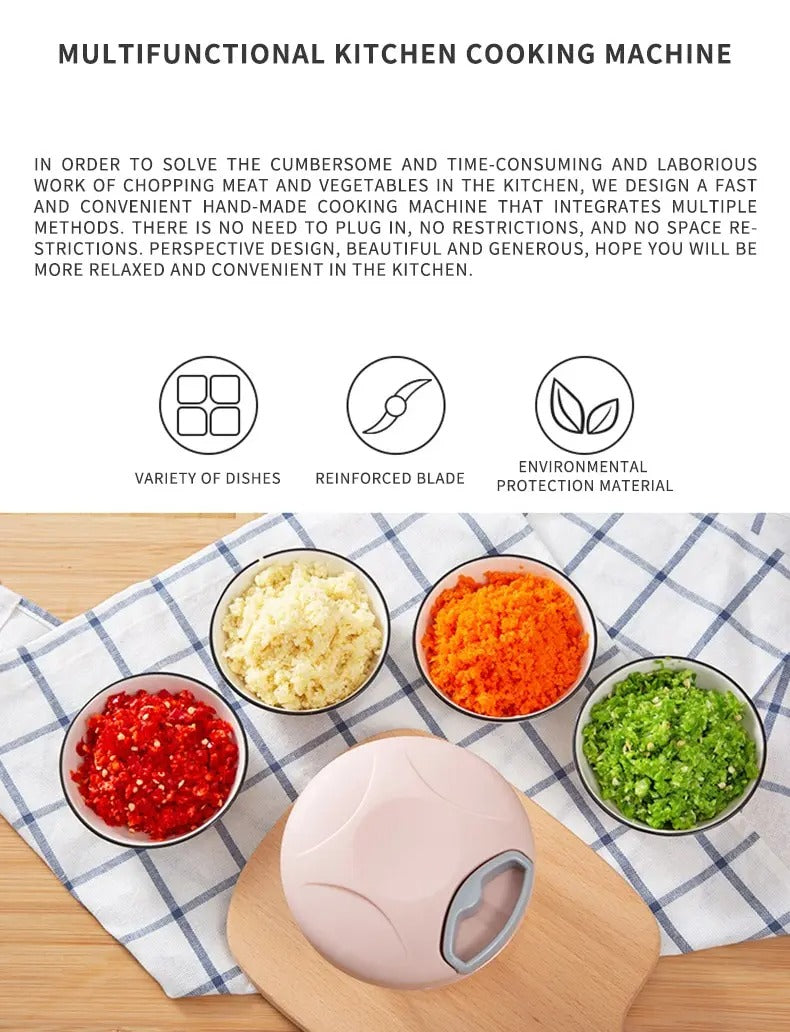 Multi-Function Vegetable Cutter – Your Kitchen Helper for Effortless Meal Prep