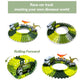 "Dinosaur Track Adventure – Electric Toy Car Set for Kids"