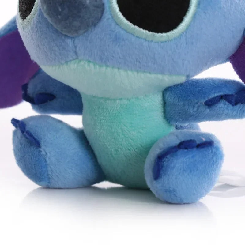 NEW 12-18cm Lilo & Stitch Couple Plush Keychain – Kawaii Anime Stuffed Doll Pendant for Girls, Kids & Xmas Gift