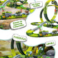 "Dinosaur Track Adventure – Electric Toy Car Set for Kids"