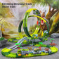 "Dinosaur Track Adventure – Electric Toy Car Set for Kids"