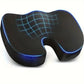 Ergonomic Memory Foam Office Chair Cushion – Hemorrhoid & Tailbone Relief Seat Pad