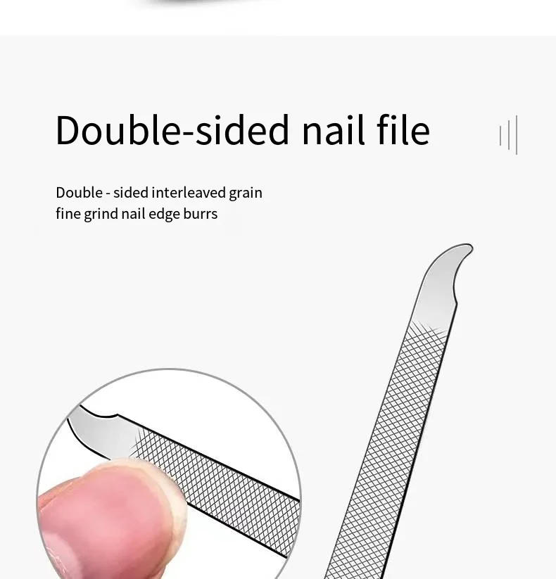 6-in-1 Premium Nail Scissors & Clippers Set – Portable Manicure & Pedicure Kit for Men & Women
