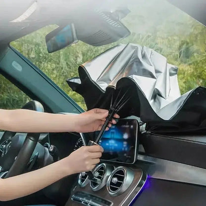 Car Windshield Sunshade Umbrella – Foldable UV Protection Parasol My Store