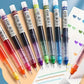 10PCS Needle Tip Gel Pens – Smooth Writing Liquid Ink Pens (Black/Blue/Red) – School & Office Stationery Set