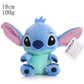NEW 12-18cm Lilo & Stitch Couple Plush Keychain – Kawaii Anime Stuffed Doll Pendant for Girls, Kids & Xmas Gift