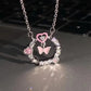 Fashion Zircon Necklace – Women’s Charm Aesthetic Clavicle Chain, Valentine’s Day Gift, Party Jewelry