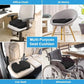 Ergonomic Memory Foam Office Chair Cushion – Hemorrhoid & Tailbone Relief Seat Pad