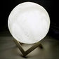 3D LED Moon Lamp 🌙 Galaxy Night Light – Bedroom Decor & Birthday Gift for Kids, Girls & Boys