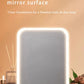 LED Smart Makeup Mirror with Light – Portable Desktop Fill Light, Small Vanity Mirror for Girls’ Bedroom & Dorm Dressing Table