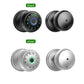 RAYKUBE Q6 Tuya BLE Smart Fingerprint Door Lock – Round Knob | Multiple Unlock Methods (Fingerprint / Password / Key / Tuya App) | US Free Delivery