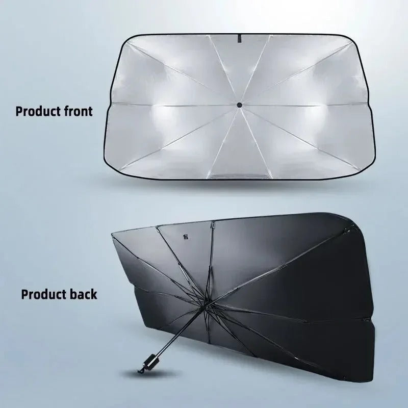 Car Windshield Sunshade Umbrella – Foldable UV Protection Parasol
