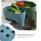 "Elephant Corner Sink Strainer: Multi-Purpose Drain Basket for Kitchen"