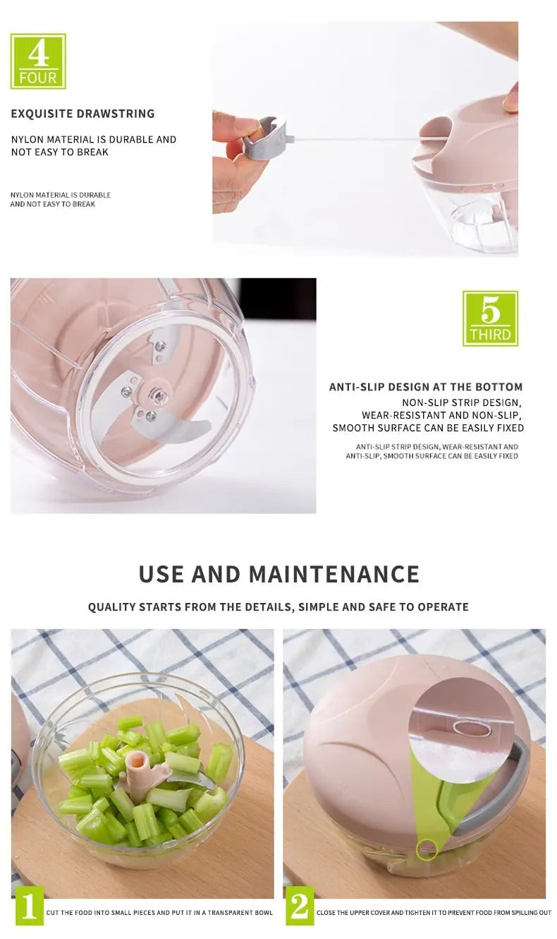 Multi-Function Vegetable Cutter – Your Kitchen Helper for Effortless Meal Prep