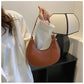 New 2025 Women’s Handbag – Large Capacity Shoulder & Crossbody Bag, Stylish Flip Design with Check Print, Single Strap Straddle Tote