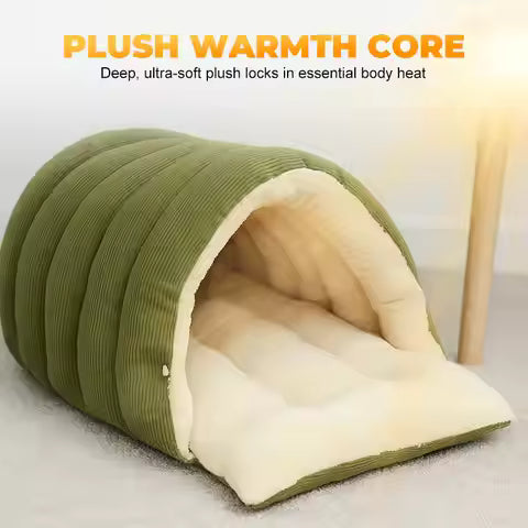 Cat Cave House | Washable Enclosed Bed