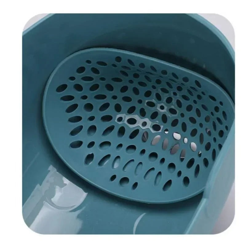 "Elephant Corner Sink Strainer: Multi-Purpose Drain Basket for Kitchen"