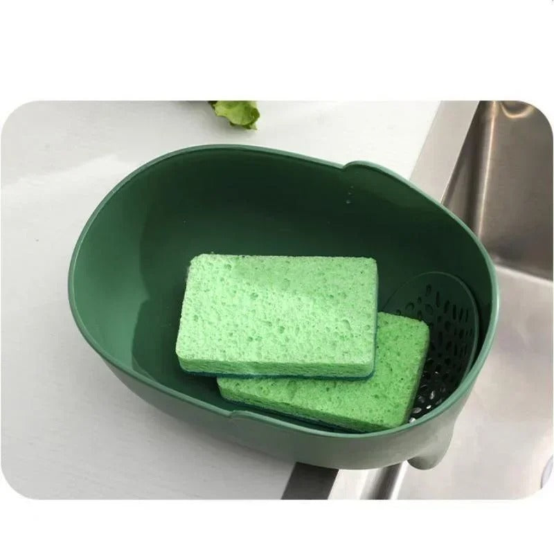 "Elephant Corner Sink Strainer: Multi-Purpose Drain Basket for Kitchen"