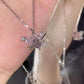 Fashion Zircon Necklace – Women’s Charm Aesthetic Clavicle Chain, Valentine’s Day Gift, Party Jewelry
