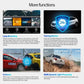Dash Cam 4K UHD – Night Vision Car DVR Video Recorder with Wi-Fi & GPS