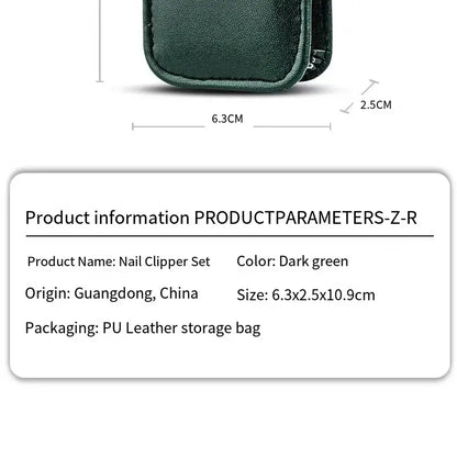 6-in-1 Premium Nail Scissors & Clippers Set – Portable Manicure & Pedicure Kit for Men & Women My Store