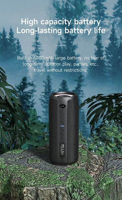 ZEALOT S51 Pro – 40W High-Power Bluetooth Speaker | 3D Stereo Bass, Portable, IPX5 Waterproof, TWS Pairing Boom Box 🎶🔊 My Store