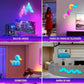 Smart RGB LED Triangle Wall Light – WiFi App Control with Music Sync for Game Rooms, TV & Bedroom Decor