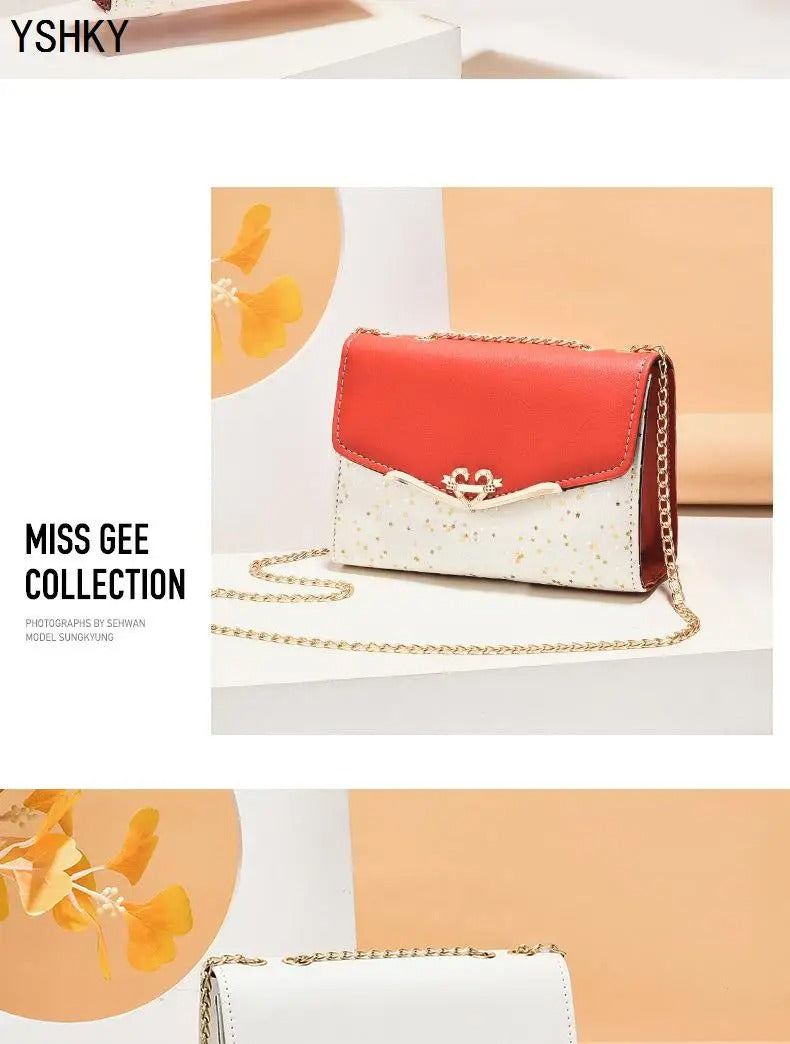 Women’s Luxury Shoulder Handbag 2023 | Korean Fashion Crossbody Chain Shopper Bag for Women