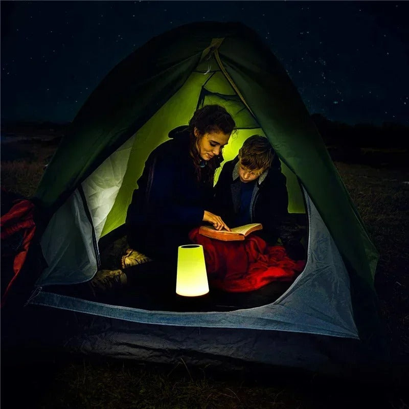 Tuya Smart WiFi Night Light – Alexa & Google Compatible | Dimmable Multi-Color Bedside Lamp