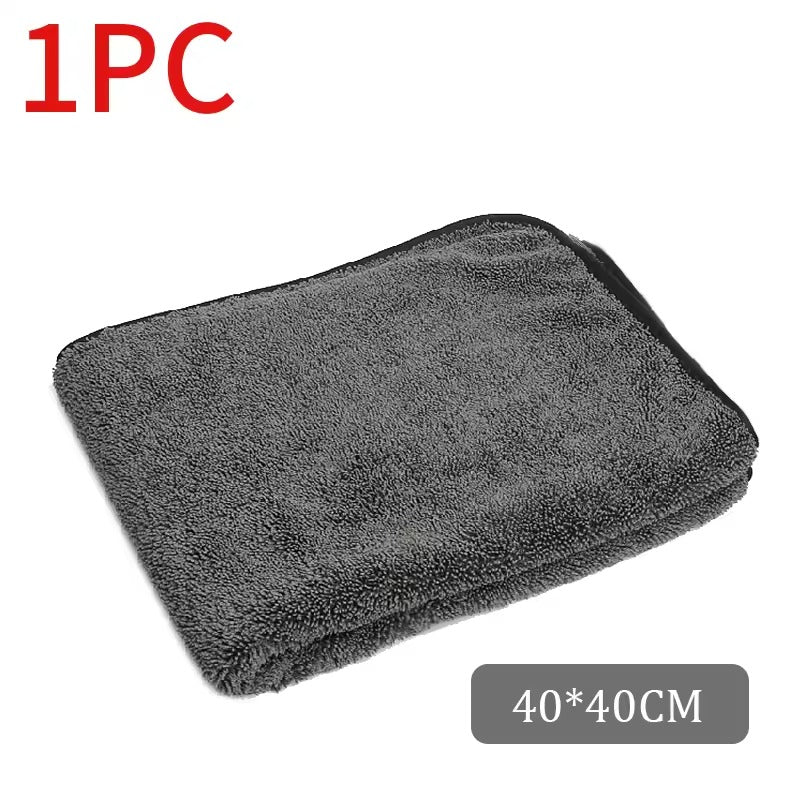SEAMETAL 600GSM Premium Microfiber Car Wash & Drying Towel – Ultra-Absorbent, Soft, Scratch-Free Cleaning Cloth for Auto Detailing