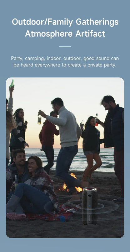 ZEALOT S51 Pro – 40W High-Power Bluetooth Speaker | 3D Stereo Bass, Portable, IPX5 Waterproof, TWS Pairing Boom Box 🎶🔊 My Store