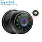RAYKUBE Q6 Tuya BLE Smart Fingerprint Door Lock – Round Knob | Multiple Unlock Methods (Fingerprint / Password / Key / Tuya App) | US Free Delivery