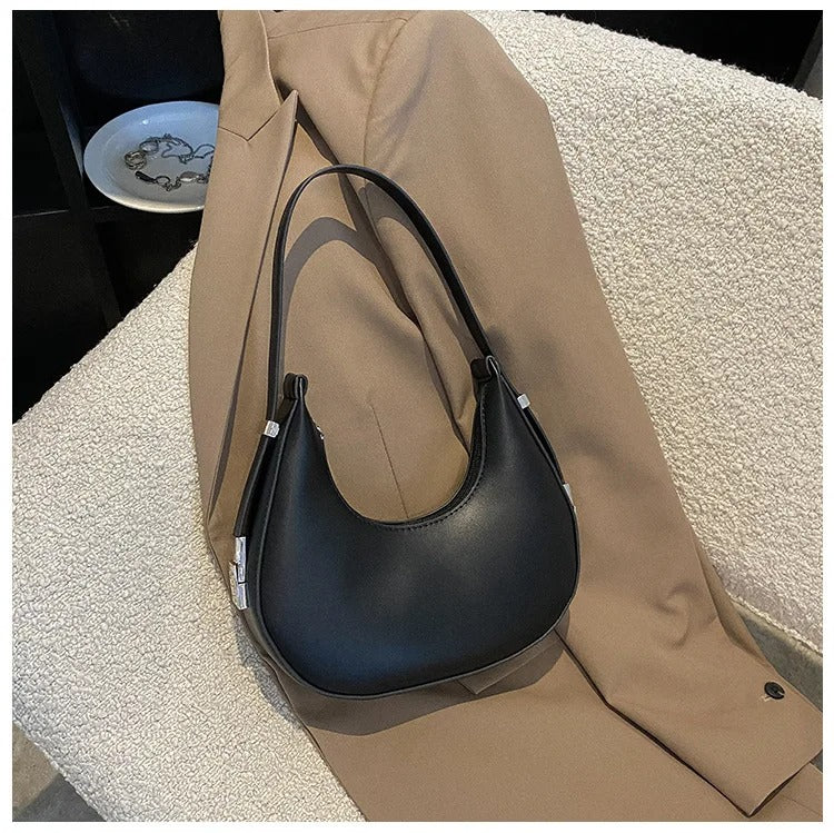 New 2025 Women’s Handbag – Large Capacity Shoulder & Crossbody Bag, Stylish Flip Design with Check Print, Single Strap Straddle Tote