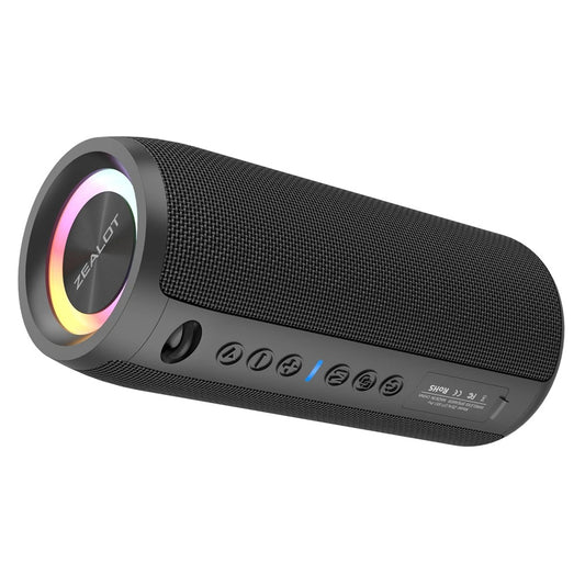 ZEALOT S51 Pro – 40W High-Power Bluetooth Speaker | 3D Stereo Bass, Portable, IPX5 Waterproof, TWS Pairing Boom Box 🎶🔊