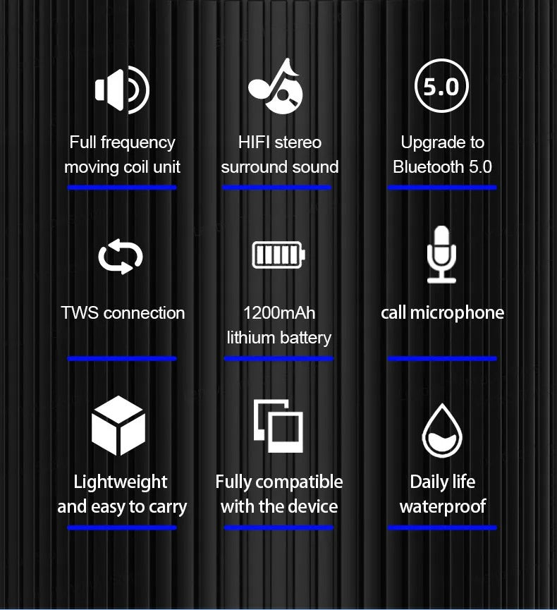 Choice Lenovo K3 Pro – Portable Bluetooth 5.0 Speaker | Stereo Surround Sound • Wireless Music Player • Loudspeaker