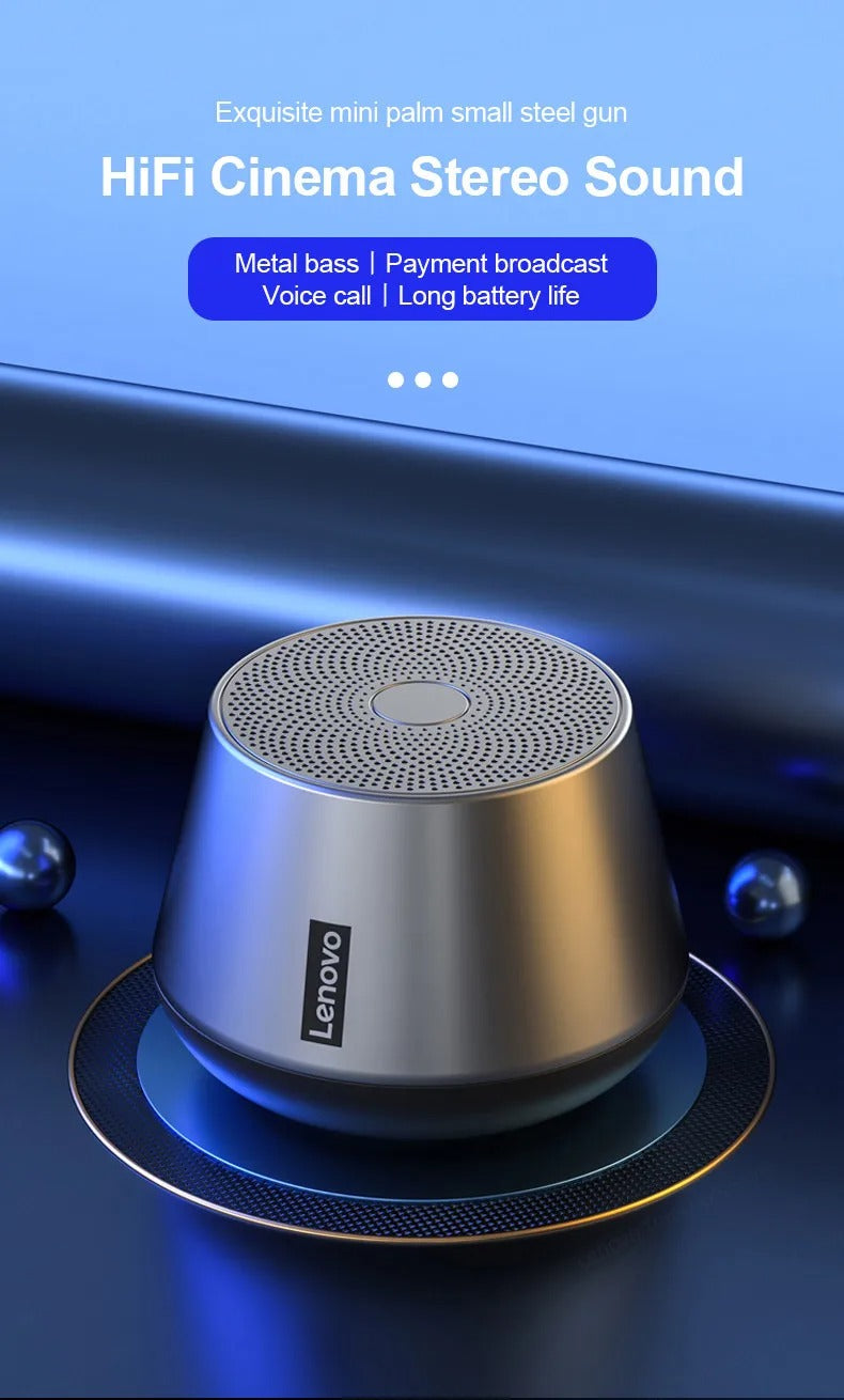 Choice Lenovo K3 Pro – Portable Bluetooth 5.0 Speaker | Stereo Surround Sound • Wireless Music Player • Loudspeaker