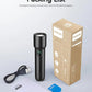 Philips 2024 Portable Rechargeable LED Flashlight – EDC Tactical Torch for Self Defense, Camping & Hiking
