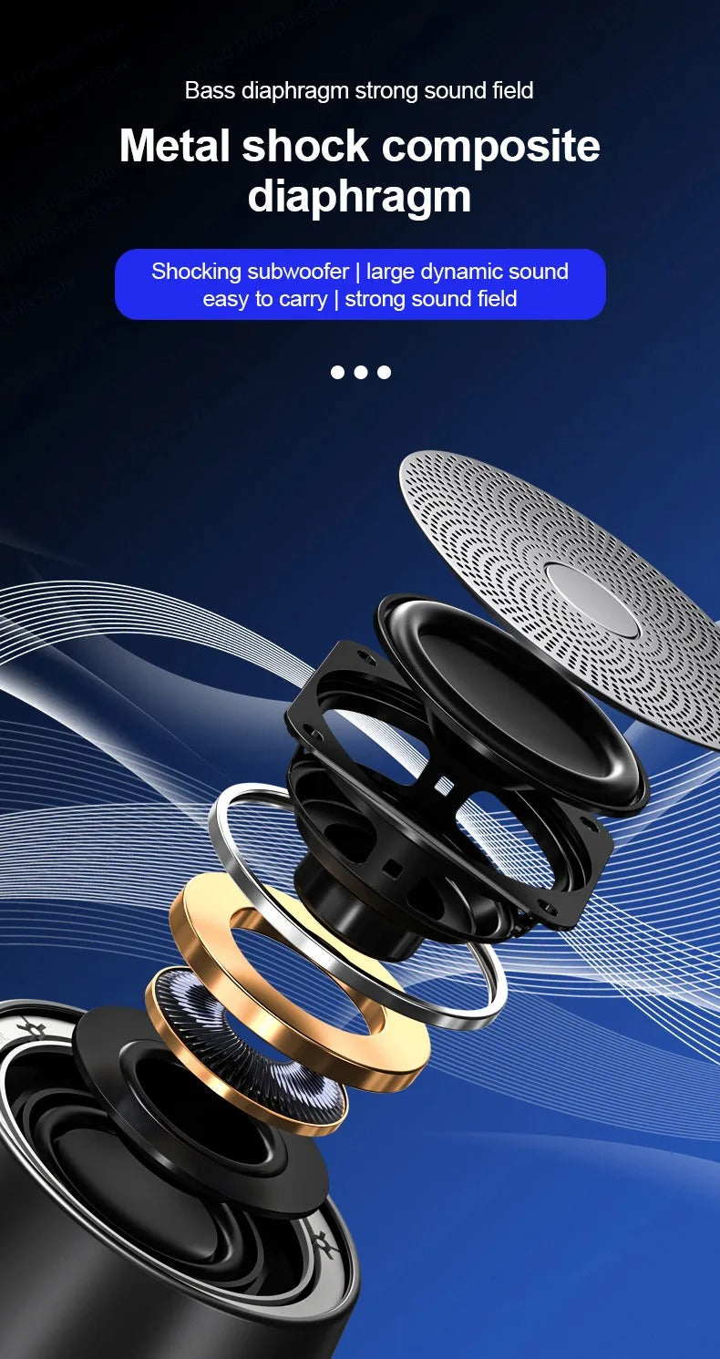 Choice Lenovo K3 Pro – Portable Bluetooth 5.0 Speaker | Stereo Surround Sound • Wireless Music Player • Loudspeaker