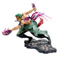 One Piece Roronoa Zoro 10CM PVC Action Figure – Three-Blade GK Anime Model Toy Collectible for Kids & Gifts”