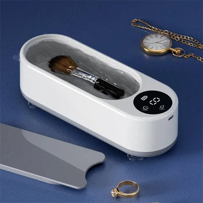 Portable Ultrasonic Jewelry & Household Cleaner – 450ml Clean Pod for Rings, Glasses, Makeup Brushes & More My Store
