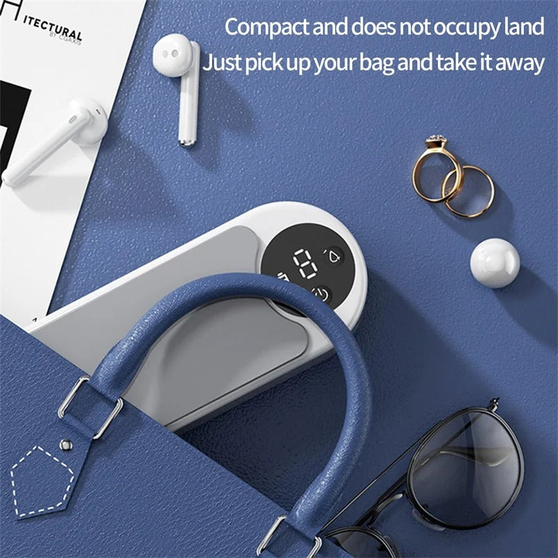 Portable Ultrasonic Jewelry & Household Cleaner – 450ml Clean Pod for Rings, Glasses, Makeup Brushes & More