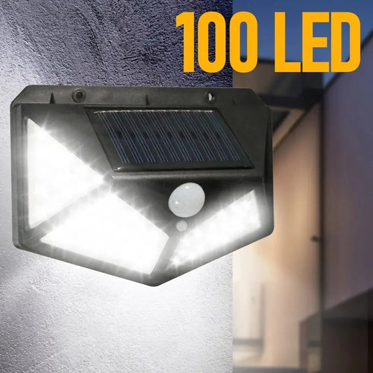 Solar-Powered LED Wall Light for Garden & Home