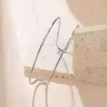 Double Layer Cuff Bracelet Women Stainless Steel My Store