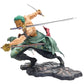 One Piece Roronoa Zoro 10CM PVC Action Figure – Three-Blade GK Anime Model Toy Collectible for Kids & Gifts”